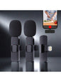 Wireless Lavalier Microphone Compatible with Iphone Ipad Lapel Mics Plug-Play 2.4G Ultra-Low Delay Built-In Noise Reduction Chip 8H Working Time for Video Recording Interview Podcast Vlog ,Ipad Case Pink,Sound Proof,Microphone,Mic,Iphone Case,Plug,Lavalier Microphone Compatible,Studio Microphone,Microphone>Abs,Recording,Wireless Microphone Iphone,Vape,Vlogging Microphone,Microphone Compatible Iphone