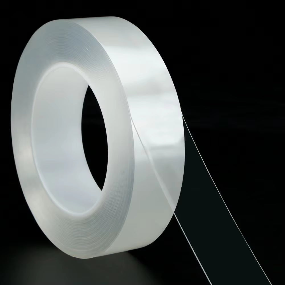 300Cm Transparent Adhesive Tape Masking Traceless Double-Sided Tape for Home Kitchen Waterproof Tapes 10/20/30/50Mm