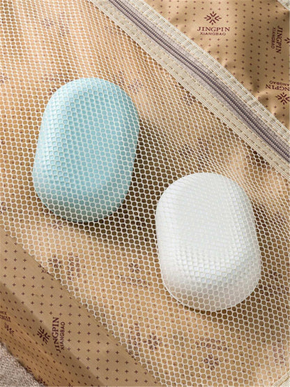 Leaf-Shaped Soap Holder with Suction Cup - Bathroom Soap Dish Tray and Container